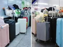 合肥多个地铁站“行李箱墙”火了，这个被网友称为“最暖心的城市细节”的场景