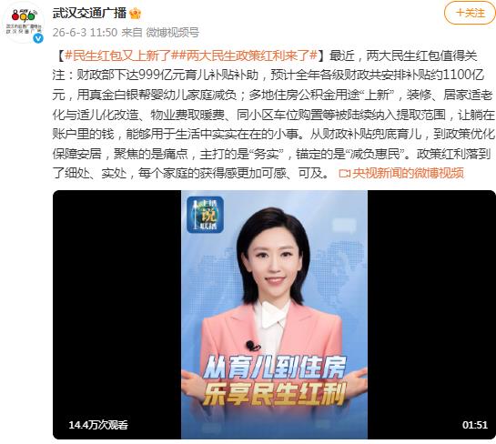 从育儿到住房 民生红包再“上新”